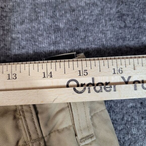 Abercrombie & Fitch Men's 28 Cargo Khaki Distressed Grunge Paratrooper New - Picture 9 of 12